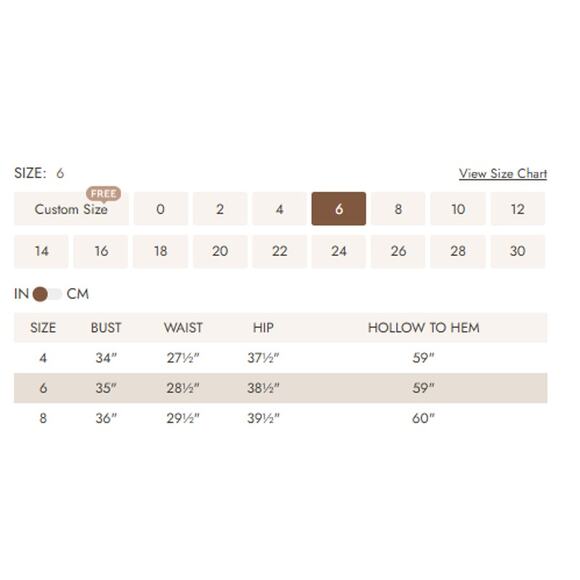 AW BRIDAL SZ 6 S lilac purple Hafsah bridesmaid formal party maxi dress NEW 0B17 - Picture 4 of 4